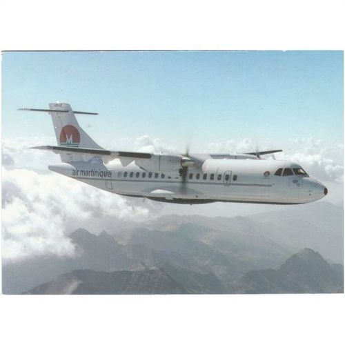 Air Martinique ATR 42 Aircraft Postcard (A22185)