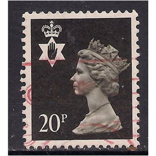 Northern Ireland GB 1989 20p Black Machin SG N1 51 (B93)