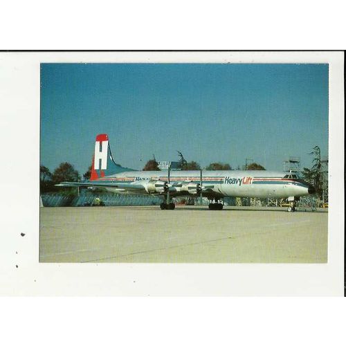 Aviation HEAVY LIFT CL-44 Postcard by Editions P.I. (610)