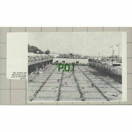 (4433) Westcliff On Sea Essex Sea Water Pool - 1968 Clip