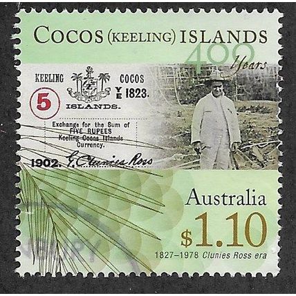 CKI 2009 $1.10 'CLUNIES ROSS ERA' FINE USED (EBID71-000)