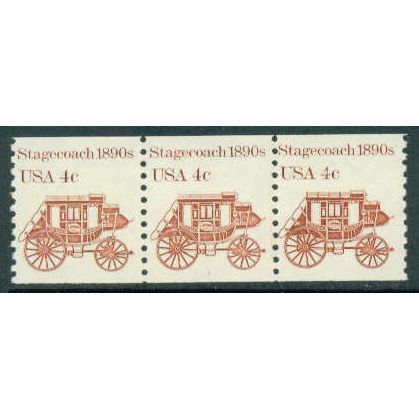 1898A 4c Stagecoach Fine MNH Dry Gum PNC 1/3 A02048