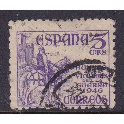 SPAIN 1949 EL CID WAR VICTIMS CHARITY USED SG1113 #2