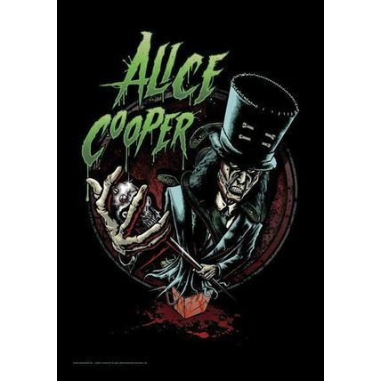 Alice Cooper Poster Flag Jack In The Box