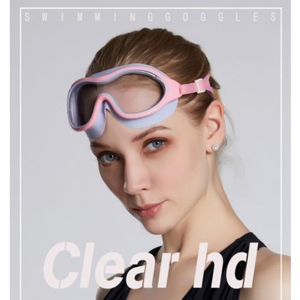 High Definition Fashion Trend Waterproof And Anti Fog Swimming Goggles For Women