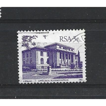 SouthAfrica.SG513 3c Appelhof,Bloemfontein (Violet).Fine Used.Sep25f