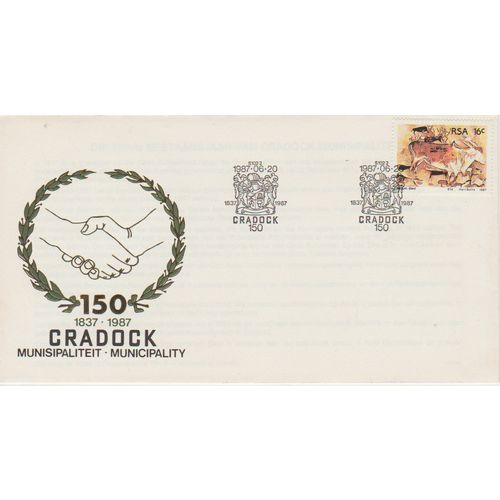 South Africa 1987 Craddock Municipality Special Cover see other listings