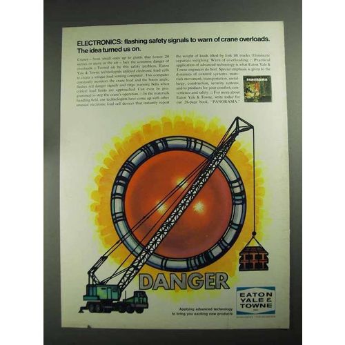 1968 Eaton Yale & Towne Ad - Electronics Safety Signals