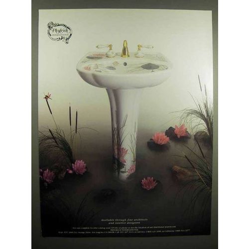 1992 Phylrich International Sink & Faucet Ad
