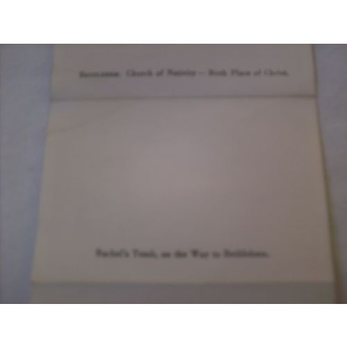 The Holy Land Souvenir Booklet 22 Artistic Pictures Photographs by J Bendov
