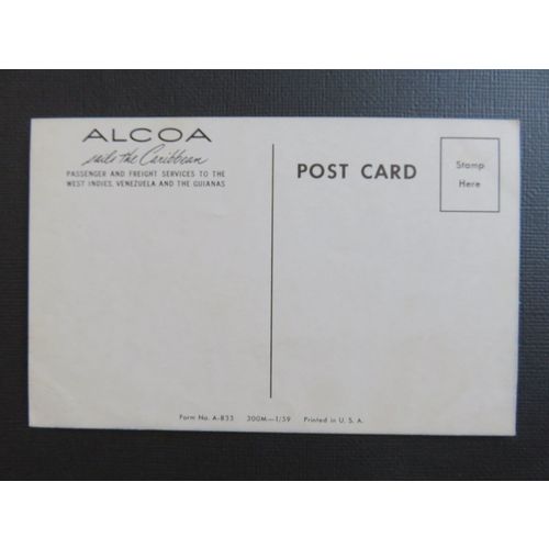 Alcoa Shipping Postcard