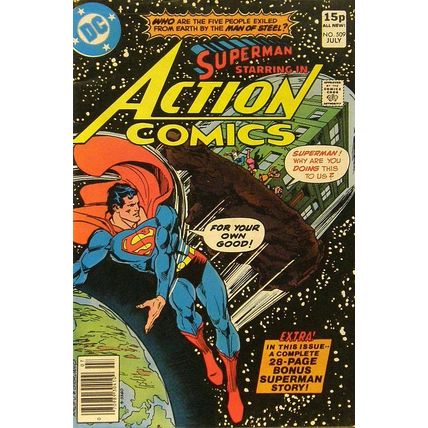 Action Comics (Vol 1) # 509 FN+ Price VARIANT ORIG US COMICS