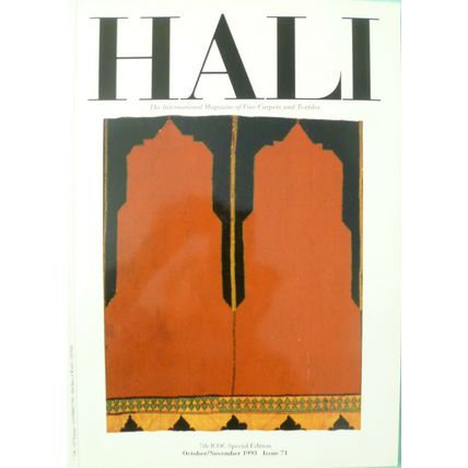 "HALI INTERNATIONAL MAGAZINE ANTIQUE CARPET TEXTILE ART 1991 1992 1993 1994 1995