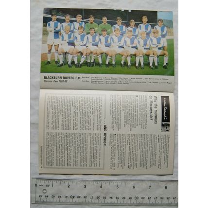 1968 Football League Review Vol. 3 No. 24, Blackburn Rovers