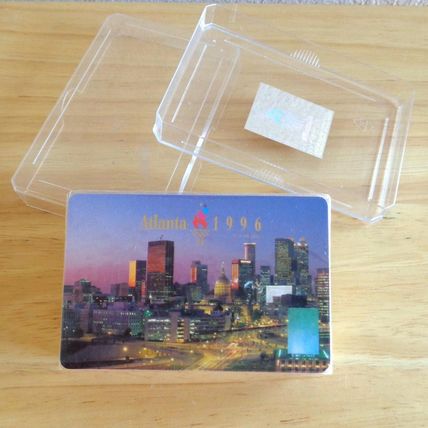 Olympic Games Atlanta 1996 Collectible Playing Cards City Skyline New Sealed