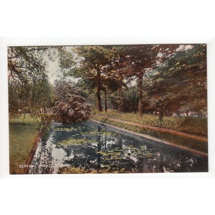Central Park Dartford Postcard Kent