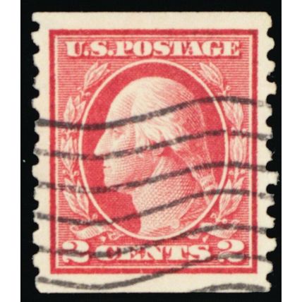 444, Used XF 2¢ Coil With Graded 95 PSE Certificate - Stuart Katz