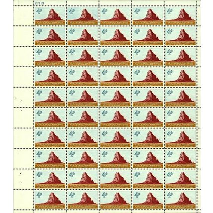 New Mexico Statehood Sheet of Fifty 4 Cent Postage Stamps Scott 1191
