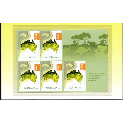 STAMP PACK. AUSTRALIA: 2023, CONCESSION POST, 5 MINT SELF-ADHESIVES.