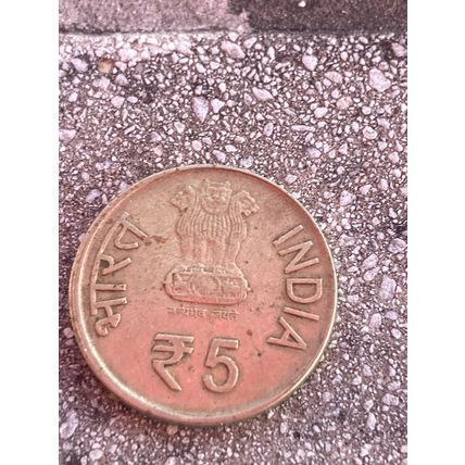 Gedenkmünze Indien 5 Rupien 2011 Medizinforschungsrat