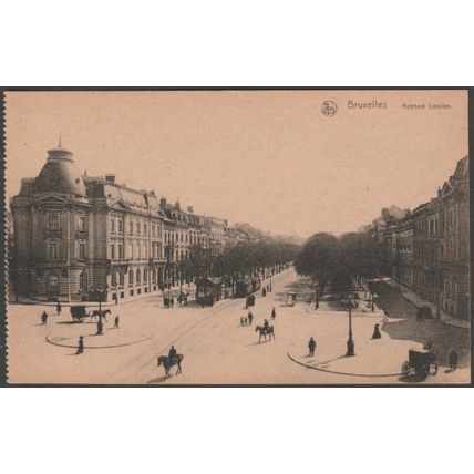 Avenue Louise, Bruxelles, c.1910s - Thill Nels CPA
