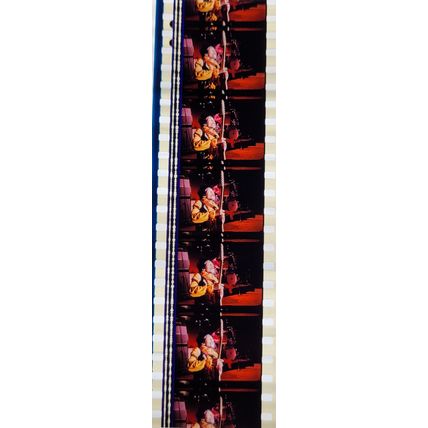 Jimi Hendrex. Pk MTP - b046t . 1 STRIP OF 5 - 35MM FILM CELLS. A very rare strip