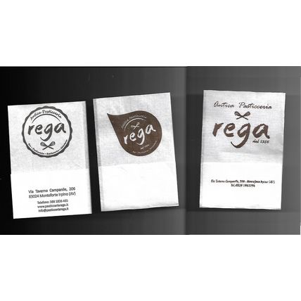 3 Tovagliolini da Caffè - Antica Pasticceria Rega