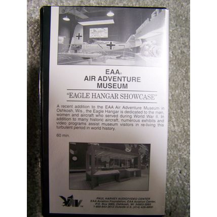 EAA Air Adventure Museum VHS cassette tapes (2)