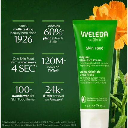 Weleda Skin Food Original Ultra Rich Body Cream Moisturizer