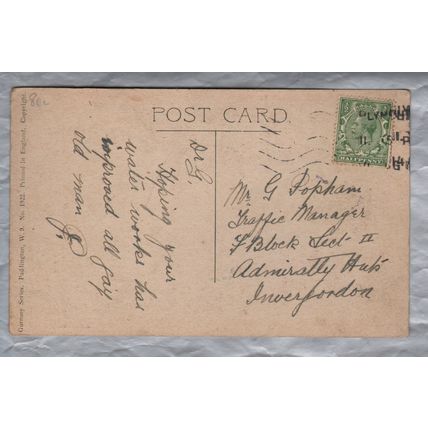 Water Rate Collector: "Now Look Here,Mrs Bottom.... - Used - Plymouth 1914