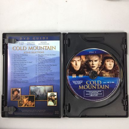 Cold Mountain - 2003 - War/Romance - Rated R - 2 Disc DVD - Used