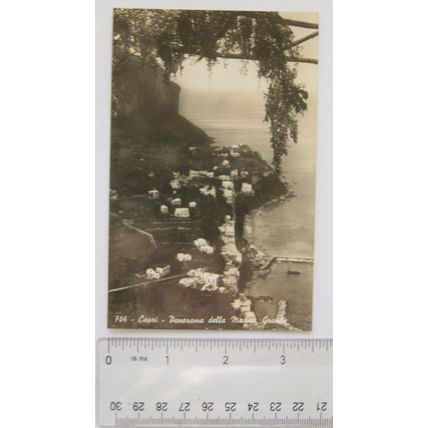 1943 postcard Panorama Della Marina Grande, Capri, Italy