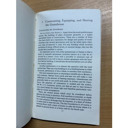 1959 1ST ED "THE COOL GREENHOUSE" G W ROBINSON PENGUIN PAPERBACK BOOK (P2)