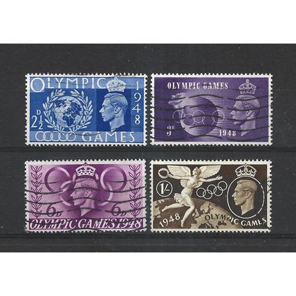 GB.Olympic Games set of 4.Fine Used.Jul25