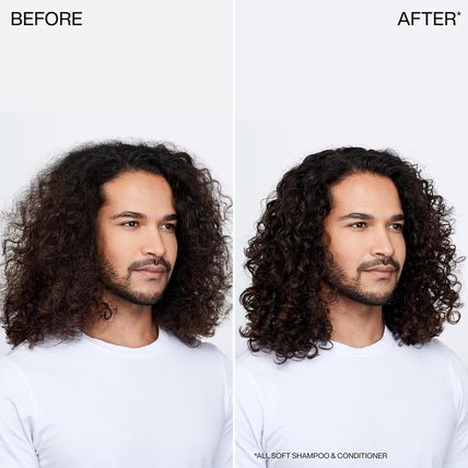 Redken All Soft Shampoo for Dry Hair - Provides Intense Softness and Shine, with