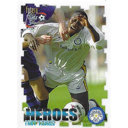 Futera's Leeds Utd 1999 Fans' Selection: Heroes, No. 60 - Yeboah