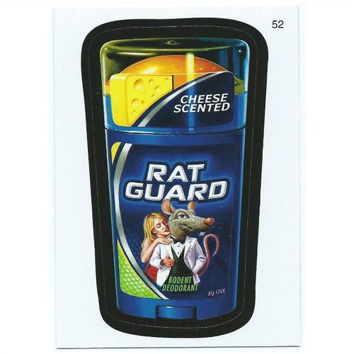 2010 Wacky Packages ANS 7 - #52 - Rat Guard Rodent Deodorant