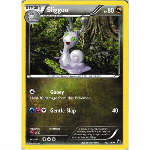 Pokemon XY Flashfire - #73/106 - Sliggoo