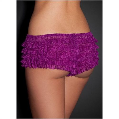 Blackheart Tribal Print Tank Top & Lace Print Rumba Panty Small Purple 2 pieces