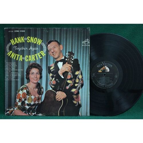 Hank Snow & Anita Carter - Together Again - LSP 2580 - VG-