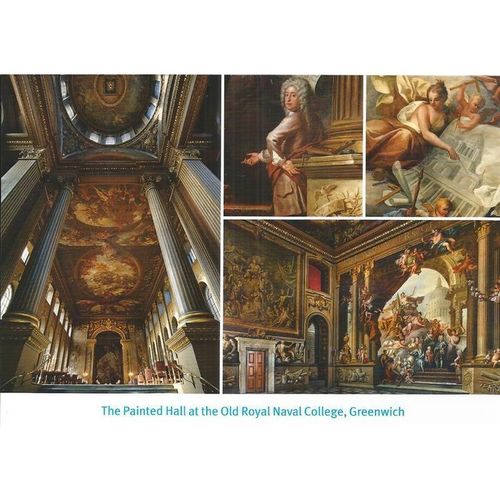 ORNC 002: The Painted Hall at the Old Royal Naval College, Greenwich.