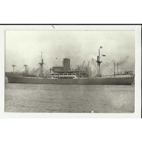 Ben Line SS BENREOCH Postcard