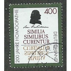 GER 1996 400pf '200TH ANN OF HOMEOPATHY' FINE USED (EBID52-383)
