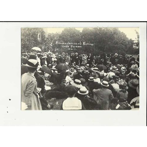 Wiltshire SWINDON Jefferies Festival Postcard by Thamesdown Museums