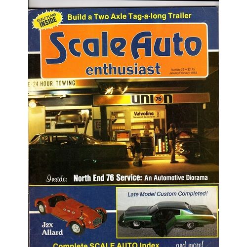 Janurary /February 1983 Scale Auto Inside Automotive Diorama