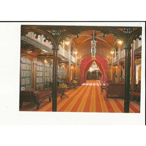 Sussex ARUNDEL CASTLE Library Postcard by Woodmansterne