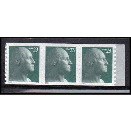 3617v 23c George Washington Very Fine MNH CNP+1 Left V36 V/UL PA3847
