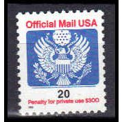 O155 20c Eagle Fine MNH KA1869