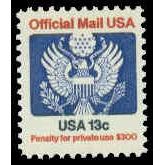 O129 13c Eagle Fine MNH G0619