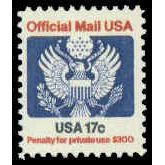 O130 17c Eagle Fine MNH G0747